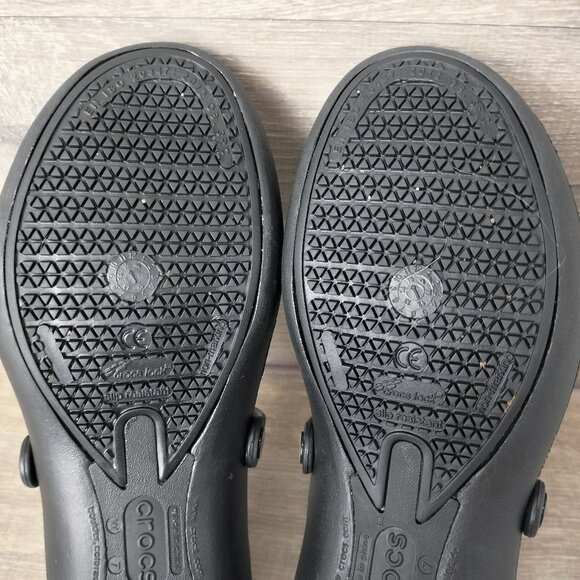 CROCS Women's Black Flats - Picture 9 of 13